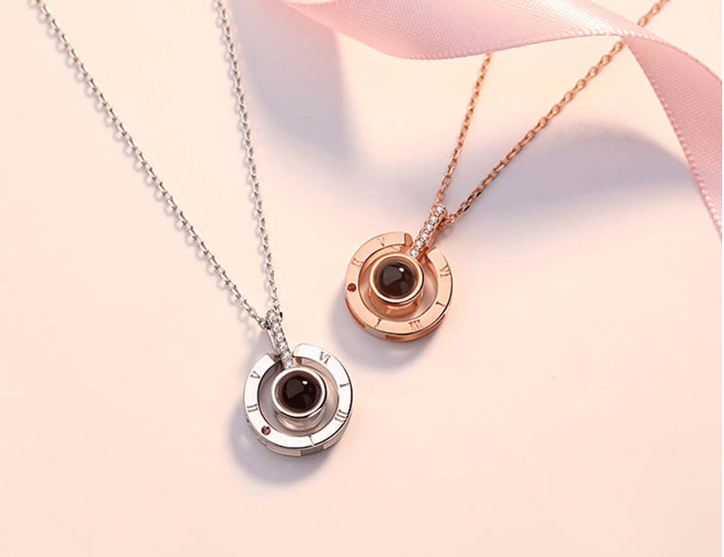 100 Languages i Love You Memory Necklace