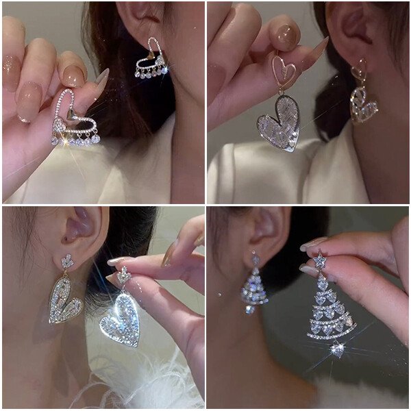 🎅EARLY CHRISTMAS SALE - Save 48% OFF) Christmas Bling-bling Earrings
