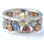 Ring Female Refined and Simple Zircon Jewelry