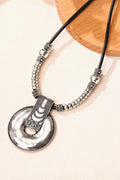 Vintage Boho Circle Necklace