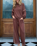 Casual Comfort Striped Trim Set