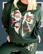 Christmas Element Bow Print Set