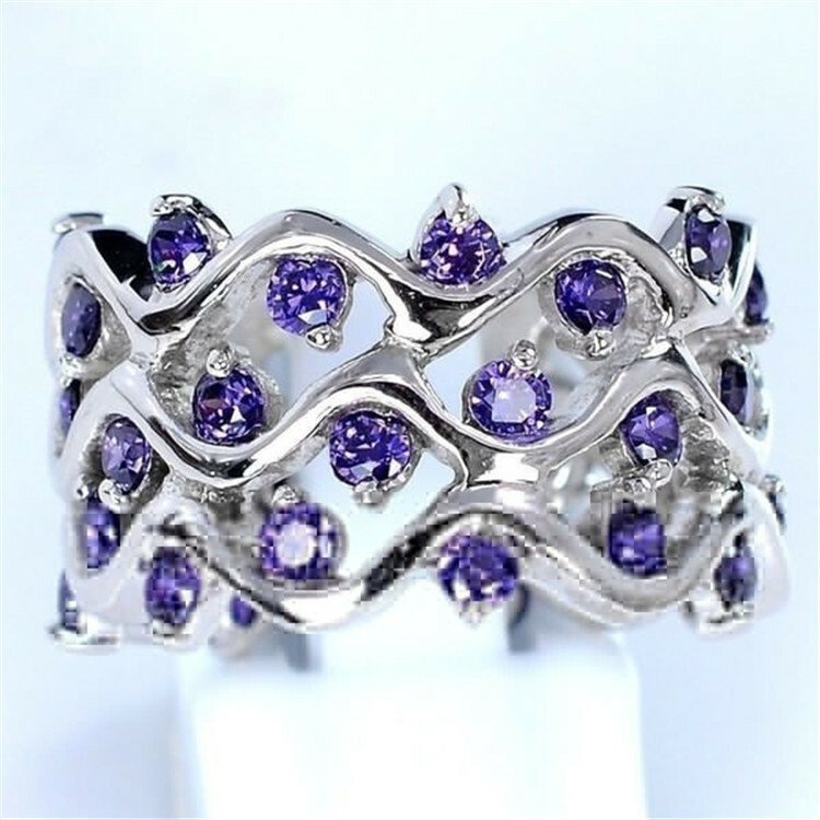 🔥 Last Day Promotion 70% OFF🔥Meditation Amethyst Silver Ring✨