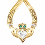 "Infinite" Irish Emerald Island Necklace