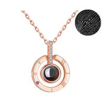 100 Languages i Love You Memory Necklace