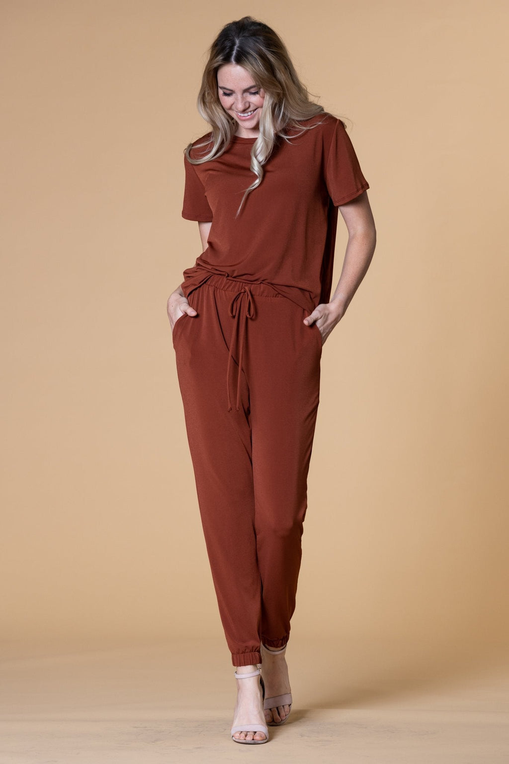 Brigitte Brianna Crew Neck Tee