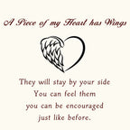 🔥Last Day Promotion 70% OFF"A Piece of my Heart has Wings"Pendant Necklace