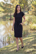 Brigitte Brianna Baseball Tee Dress