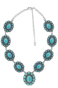 Boho Turquoise Necklace