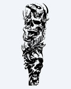 Skull & Floral Chaos