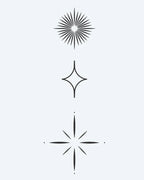 Celestial Starburst Trio