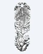 Angel & Praying Hands Sleeve