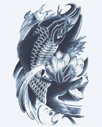 Koi Fish & Lotus