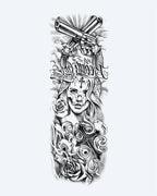 Chicano Woman & Revolvers