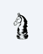 Engraved Chess Knight