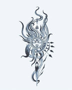 Celestial Sun Face