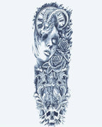 Ram Woman & Gothic Cross