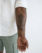 Anchor & Compass Rose