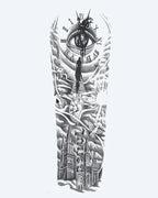 Eye, Clock & Cathedral Sleeve