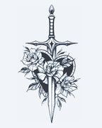 Sword & Roses Shield