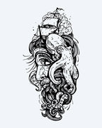 Kraken & Ship