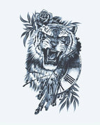 Tiger & Clock