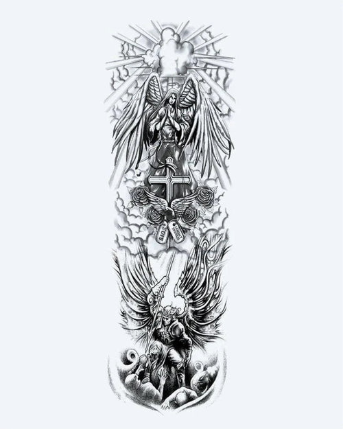 Angels & Cross Sleeve