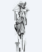 Greek Goddess & Dove