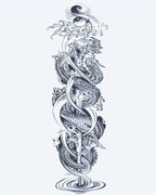 Twin Dragons & Yin Yang