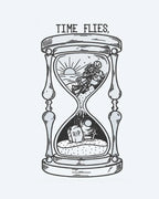 Time Flies Hourglass