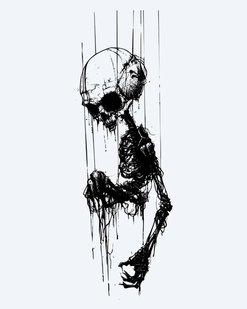 Fallen Skeleton