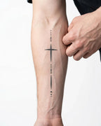 Minimalist Cross & Dots