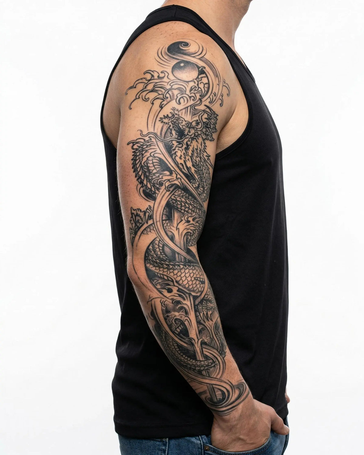 Twin Dragons & Yin Yang