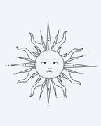 Celestial Sun Face 2