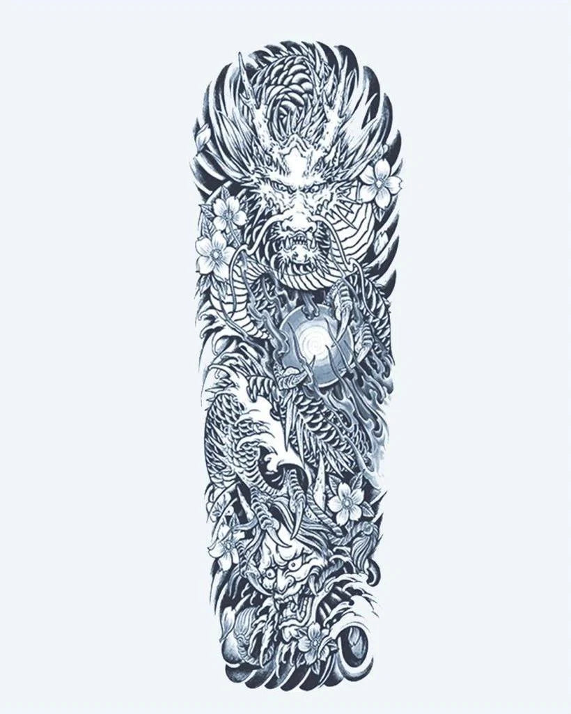 Japanese Dragon & Pearl