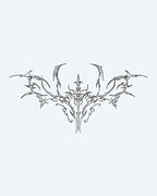 Ornamental Skull Moth