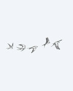 Flying Swallows