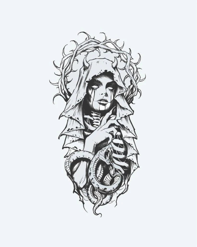 Veiled Lady & Serpent