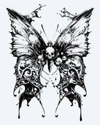 Skull Butterfly