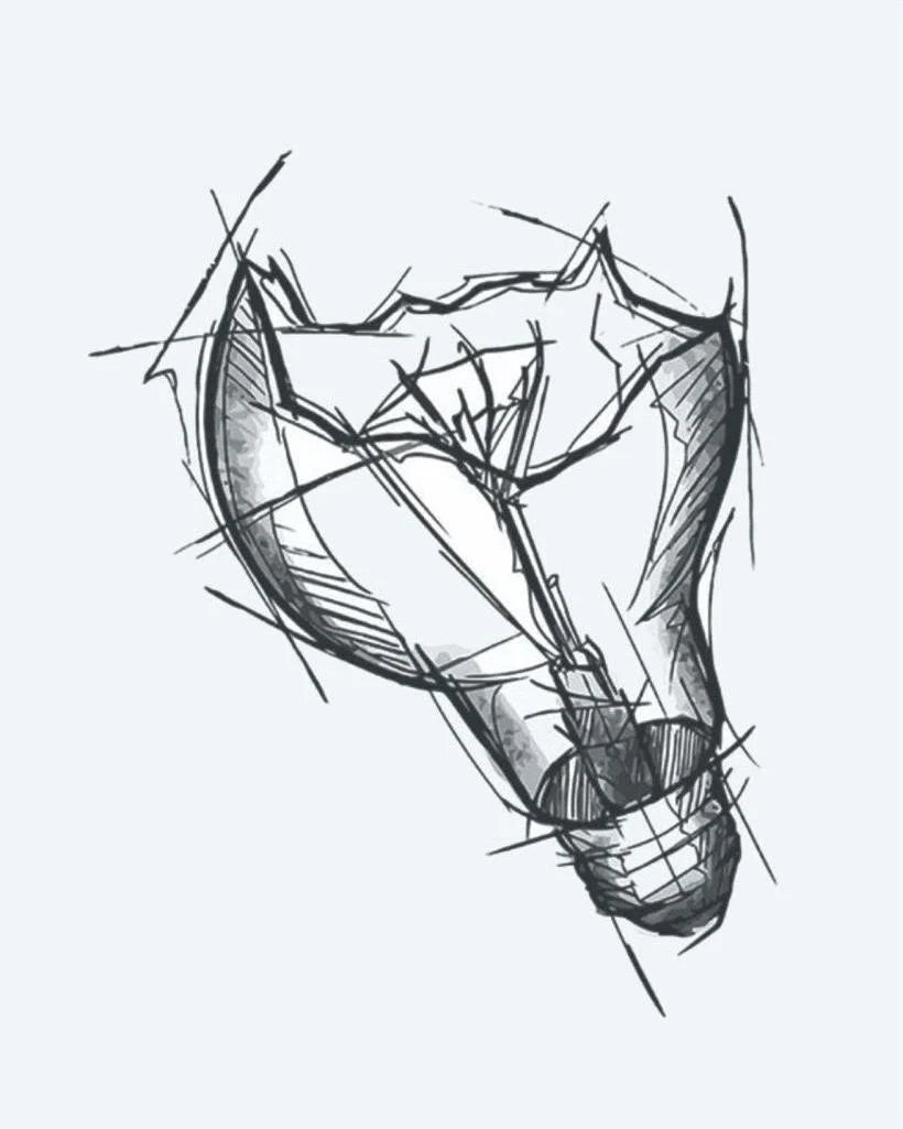 Broken Light Bulb