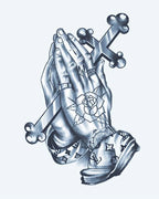 Praying Hands & Rosary