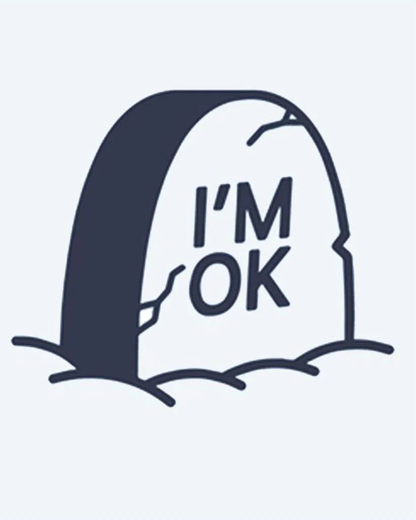 I'm OK Tombstone