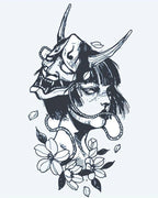 Hannya Mask & Geisha