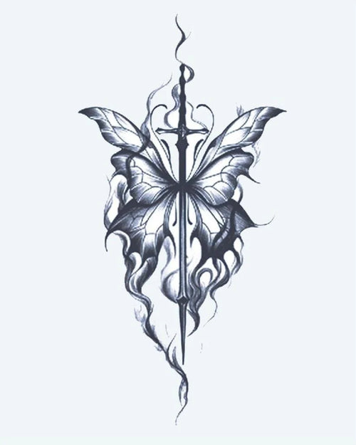 Butterfly & Sword