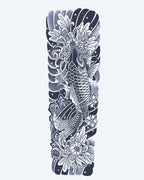Koi Fish & Chrysanthemum Sleeve
