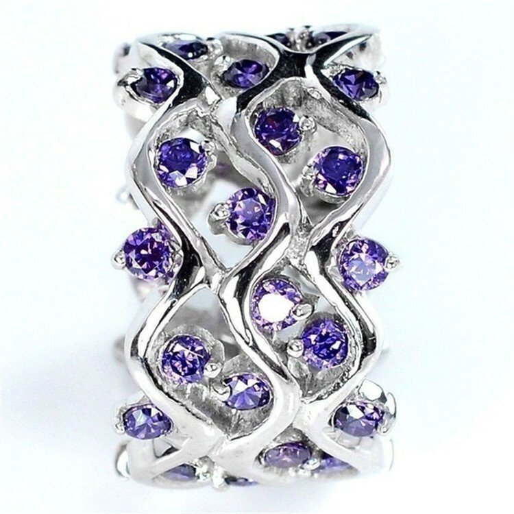 🔥 Last Day Promotion 70% OFF🔥Meditation Amethyst Silver Ring✨